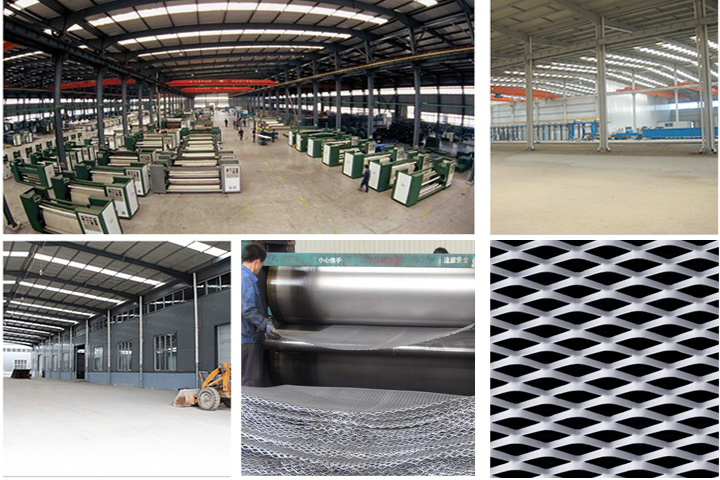 Aluminum Expanded Metal Mesh for Football Court