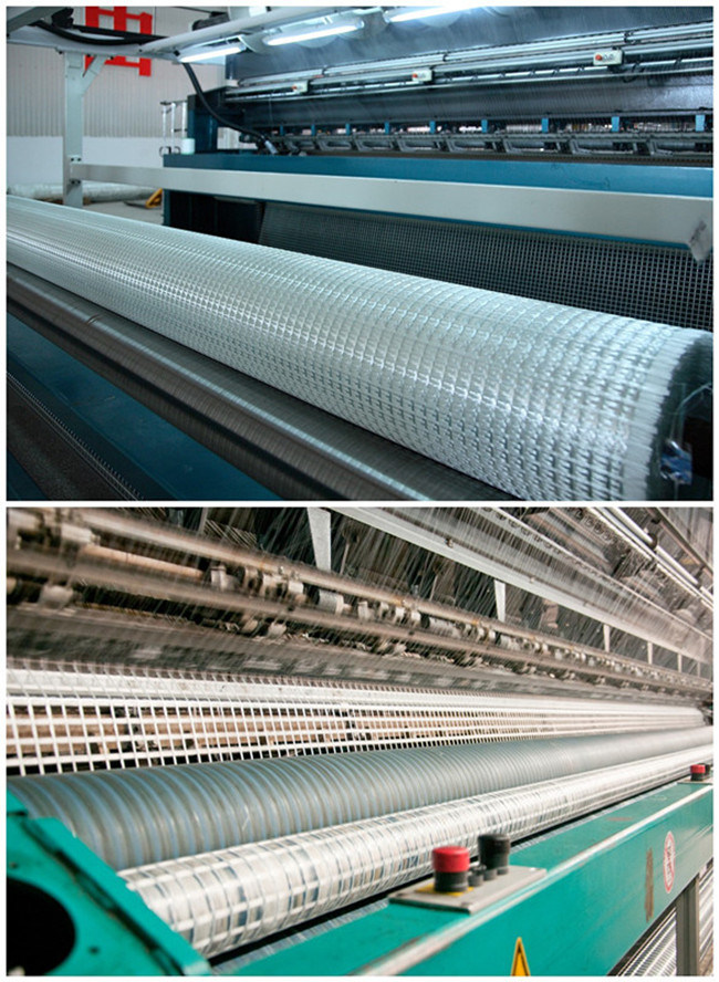 PVC Coated Polyester Fabric Geogrid for Road Reinforcement