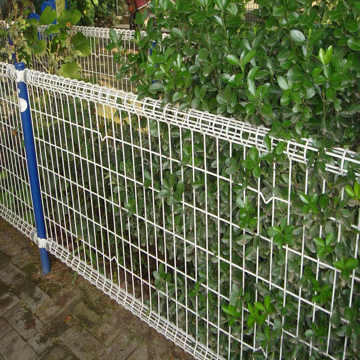 Ornamental Welded Wire Fence Rolltop Brc Garden Fencing