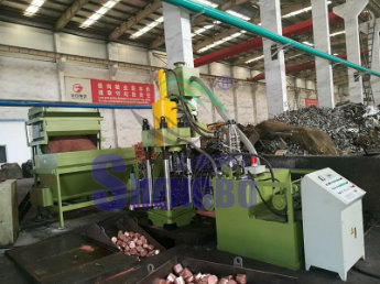 Scrap Iron Sheet Briquetting Machine with High Output