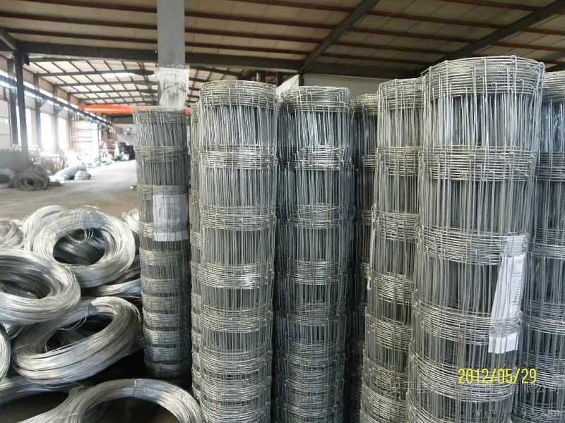1.5mx25m Galvanized Wire Mesh Fence Cattle Fence Knock Join Fence
