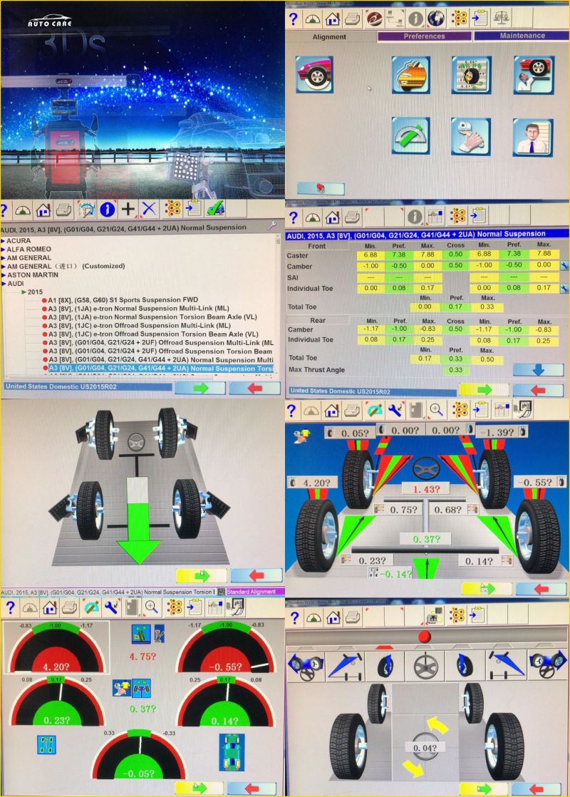 3D Wheel Alignment/3D Alignment Machine/Alignment 3D