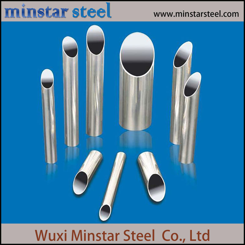 304 Stainless Steel Flat Pipe Stainless Steel Seamless Square Pipe Welded Flat Tube