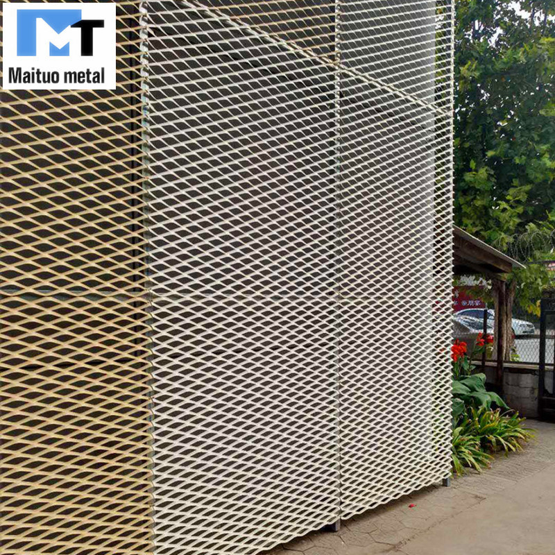 Decorative Window Protection Expanded Metal Mesh