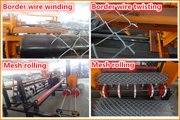 Diamond Wire Mesh Making Machine Chain Link Fence Machine (manufacturer)