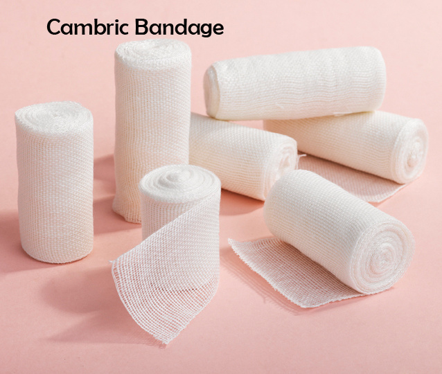 Side Woven Gauze Bandage 100% Cotton