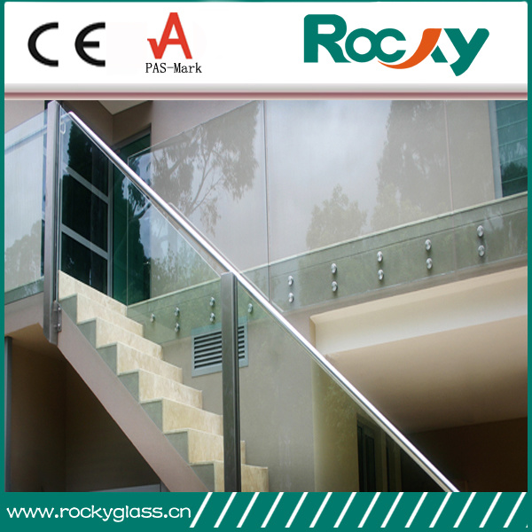 Stairs Fence Glass Temepred Safety Glass