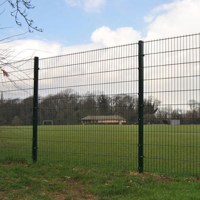 PVC Coated Twin Wire Fence Double Wire Mesh Fencing