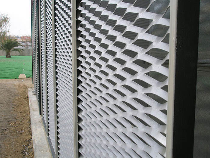 Hexagonal Aluminium Metal Wire Mesh Diamond Aluminum Expanded Gutter Guard