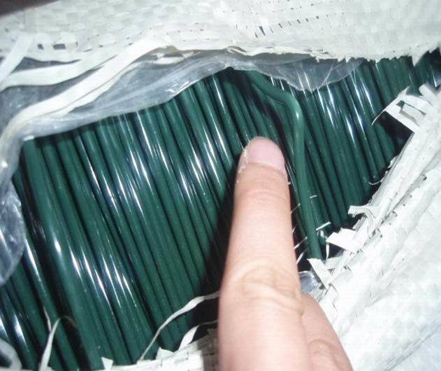 Green Color PVC Coated Wire/PVC Coated Iron Wire