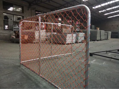 Temporary Chain Link Construction Mobile Chain Mesh Fencing Panel