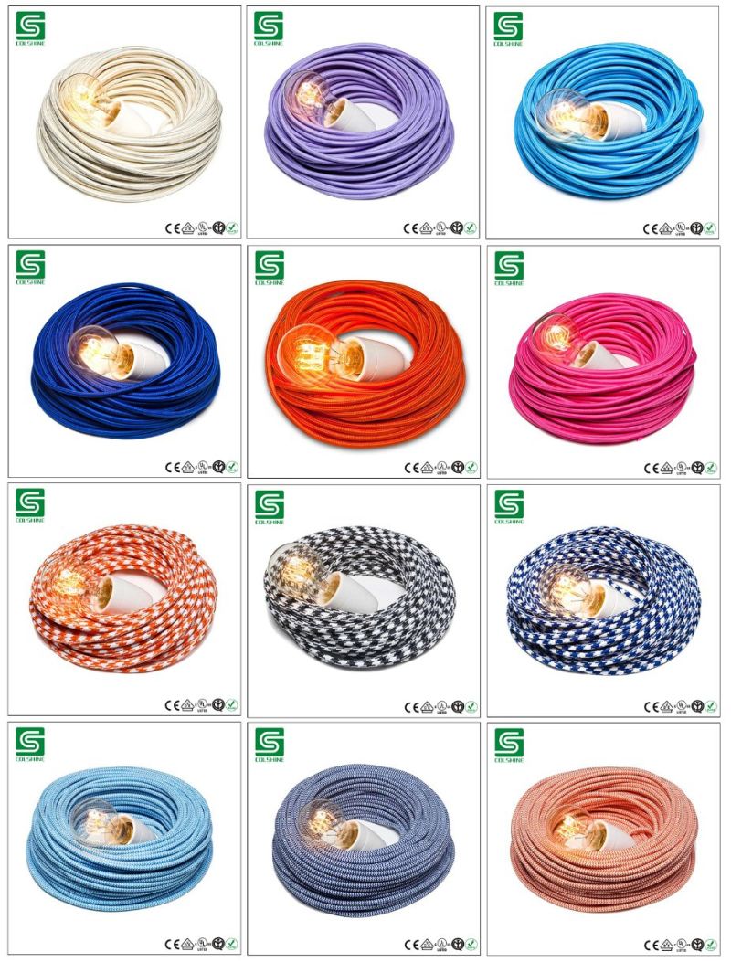 Braided Round Cable Colshine/Copper Wire