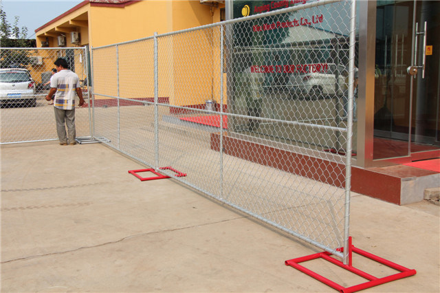 Construction Site Temporary Chain Link Fence