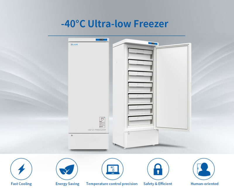 -40c Hospital Medical/Laboratory Ultra Low Low Temperature Freezer (DW-FL270)