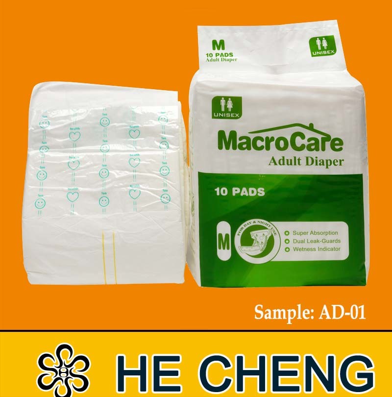 Normal Level Disposable Adult Incontinence Diaper