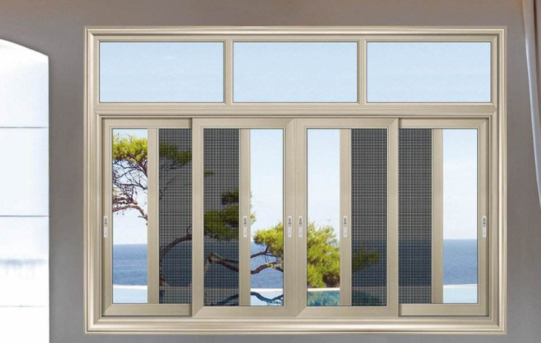Aluminium Sliding Window with Mosquito Net Aluminum Sash Windows