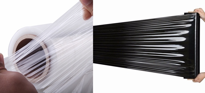 Black Plastic Stretch Wrap Film and Black Machine Stretch Film