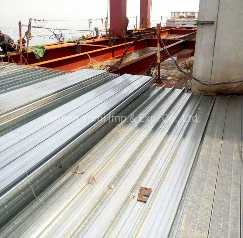 Corrugated Galvanized Steel/Metal Decking Sheets for Concrete
