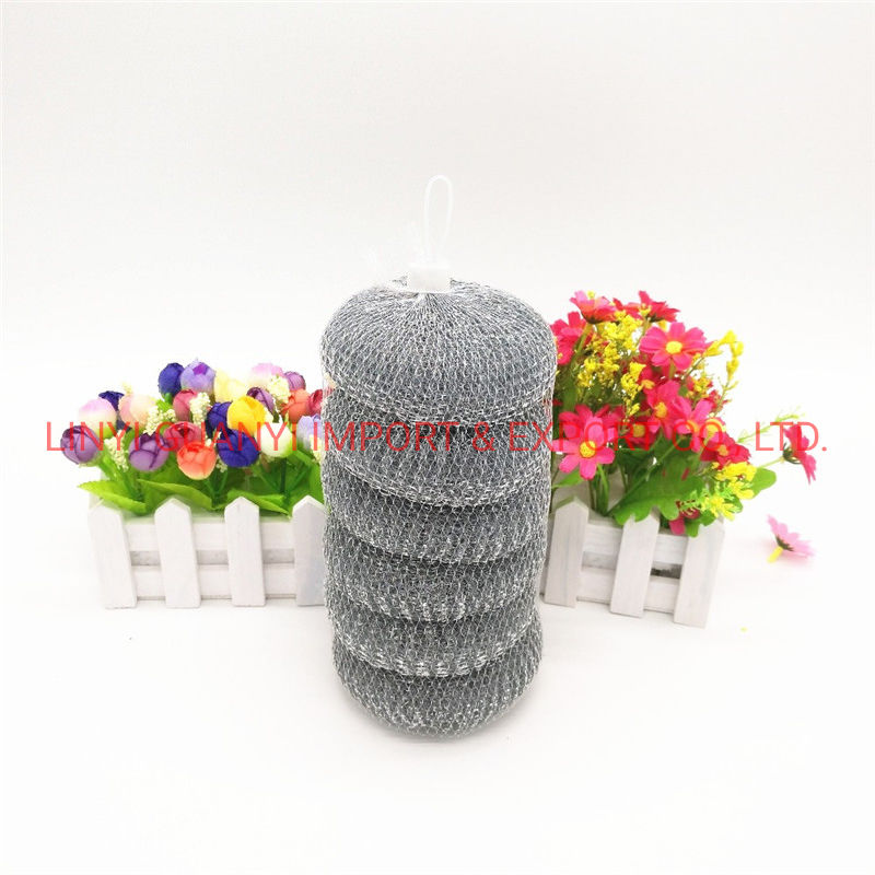 Silver Cleaning Scrubber Metal Mesh Scourer Galvanized Mesh Roll