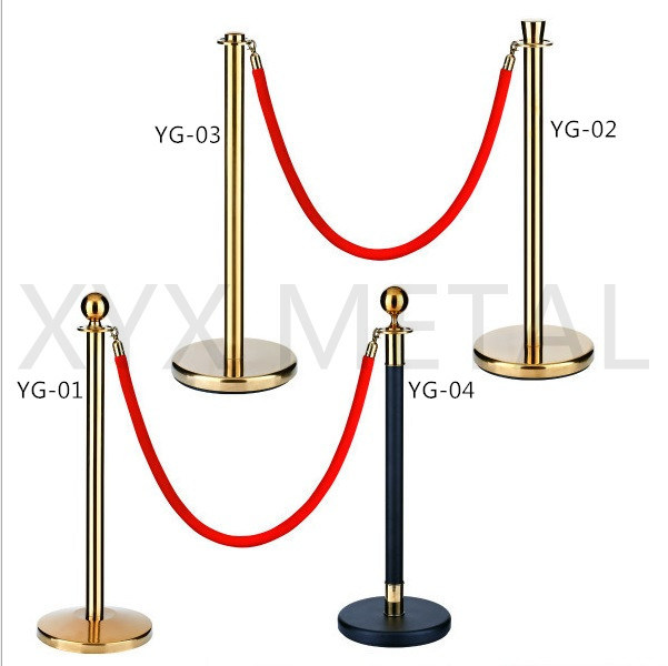 Stainless Steel Display Exhibition Barrier Rope Post