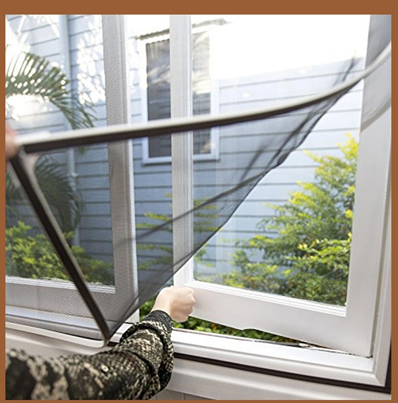 Installation Easy DIY Magnetic Window Screen Durable Anti Insect Window Mesh Net