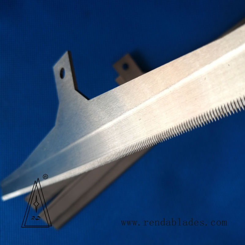 Teethed Cutting Knife for Plastic Packaging Industry