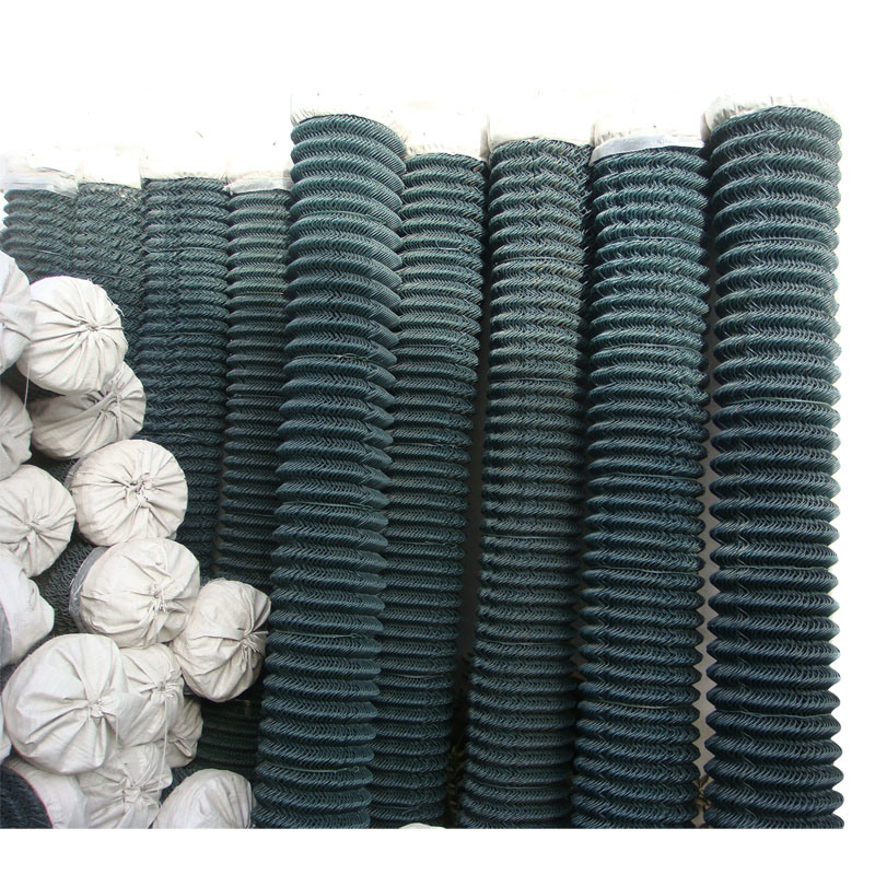 Galvanized, PVC Coating Chain Link Wire Mesh Fence