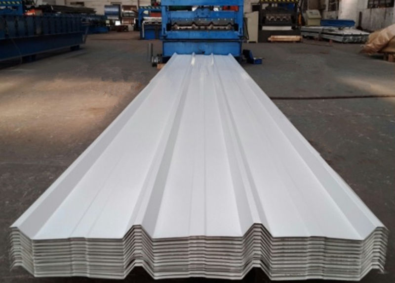 Color Coated Corrugated Steel Prepainted Roofing Sheets in Ghana