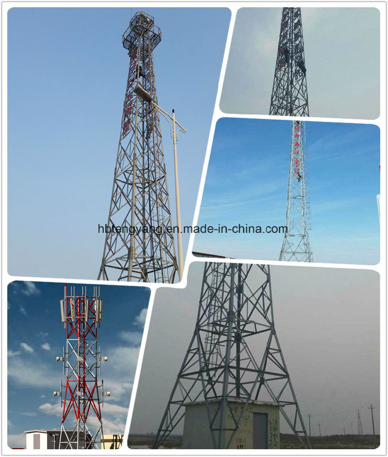 Hot DIP Galvanized GSM Communication Tower