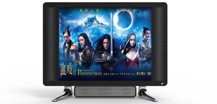 19" Inch 3D Television Sets UHD Curved Smart LED SKD TV