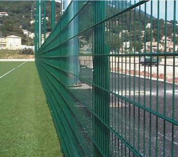 PVC Coated 454/565/868 Twin Wire Panel Fences for Security