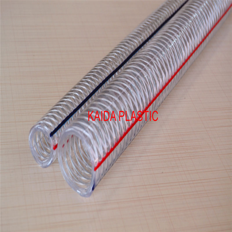 PVC Spriral Steel Wire Hose with Fiber Reinforced &PVC Composite Steel Wire Hose& PVC Hose