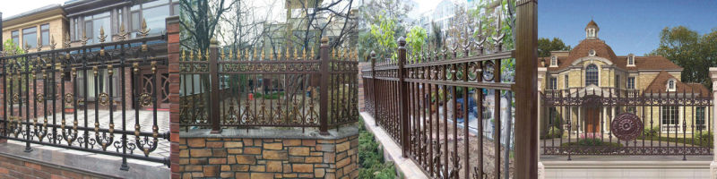 Simple Aluminum Alloy Balcony Railing Staircase Handrail Fencing