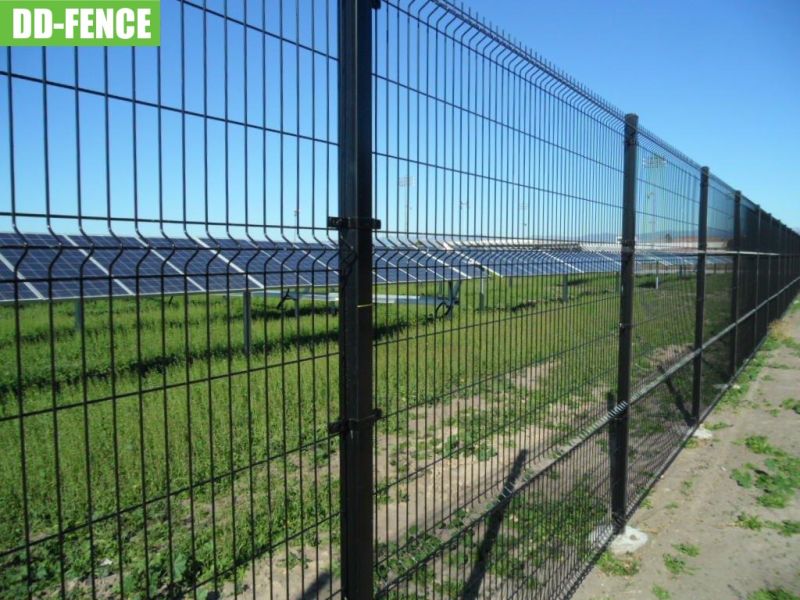 TUV Inspection Galvanized Metal Welded Fence with Barbed Wire, Razor Wire for Construction/Garden/Building/Road
