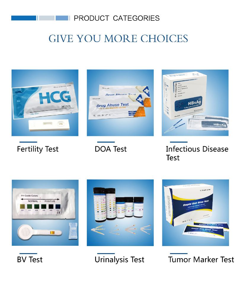 Malaria PF/PV Test Kit (colloidal gold) Approved by CE ISO