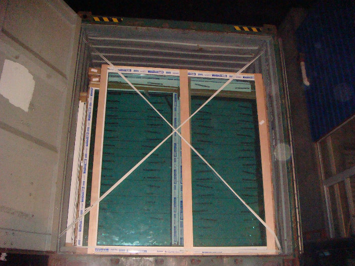 Thermal Break Aluminium Casement Window with Mosquito Net