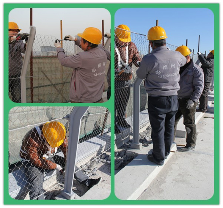 Stainless Steel Wire Mesh Balcony Safety Net for Protection