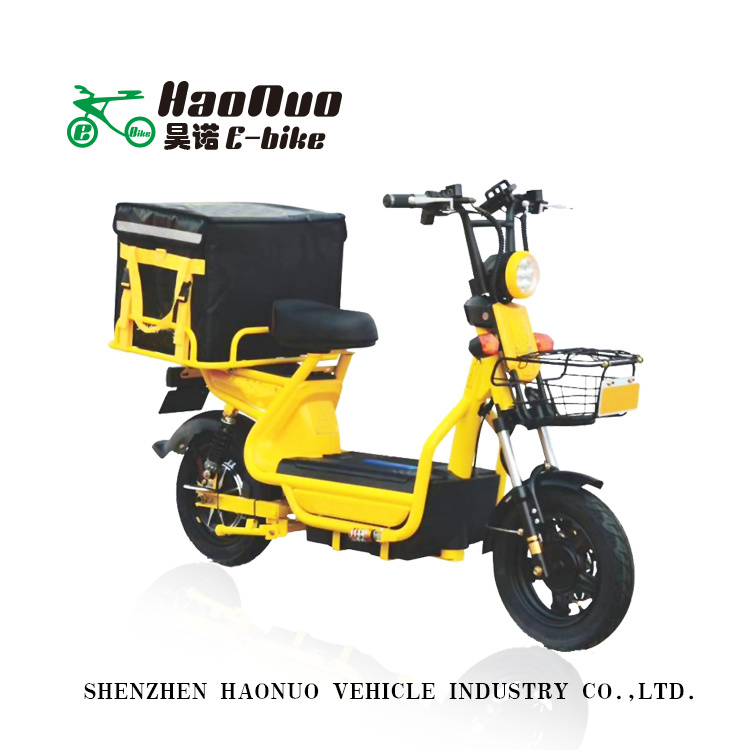 10 Inch Wheel 60V 500watt Chinese Cities Electric Bicycle for Take out Business