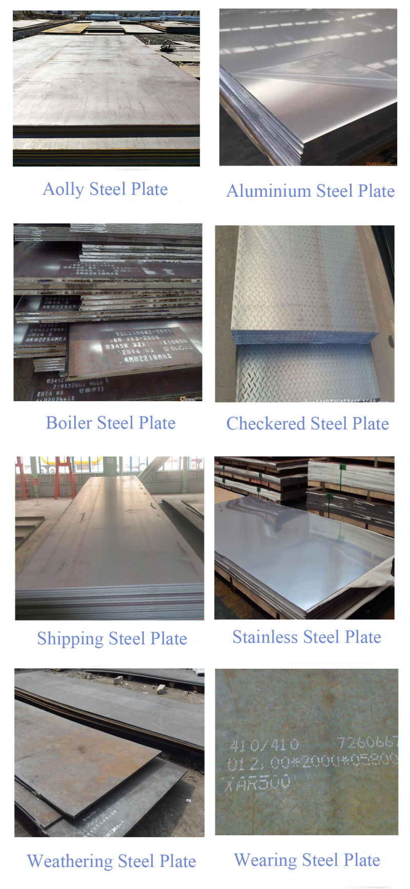 Stainless Steel Sheet AISI 201 Ss Steel Plate Stainless Steel