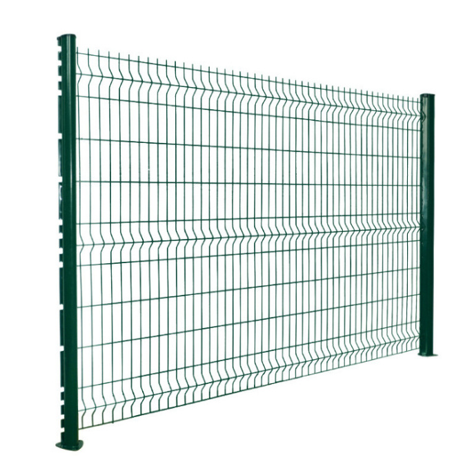 Metal Fence Panel / PVC Coated Galvanized Welded Wire Mesh Fence