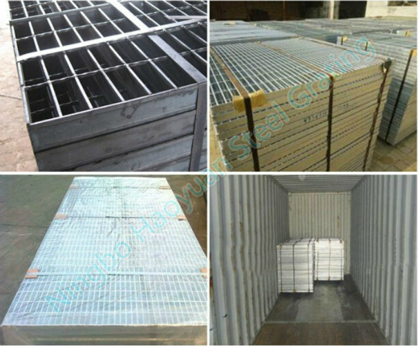 Walkways Metal Grating Mild Steel Aluminum Bar Grating with Free Samples