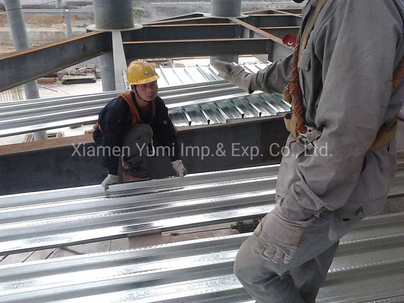 Corrugated Galvanized Steel/Metal Decking Sheets for Concrete