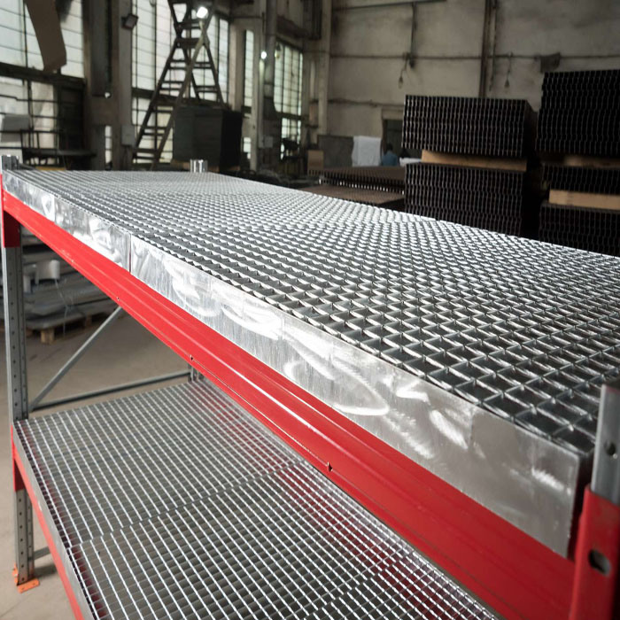 Carbon Metal Steel Flat Serrated Bar Floor Grating