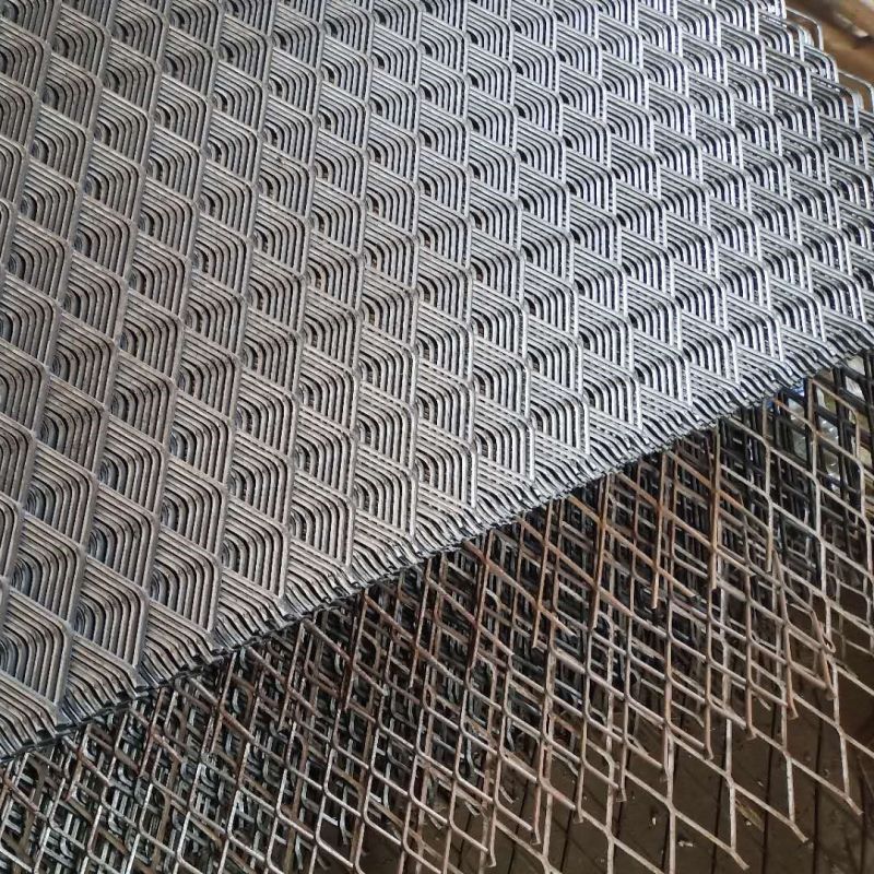 Small Hole Decorative Metal Mesh Panels Aluminium Expanded Metal