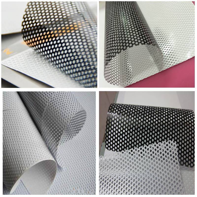 Perforated One Way Vision Vinyl 50% Transmittance for Wide Format Printer