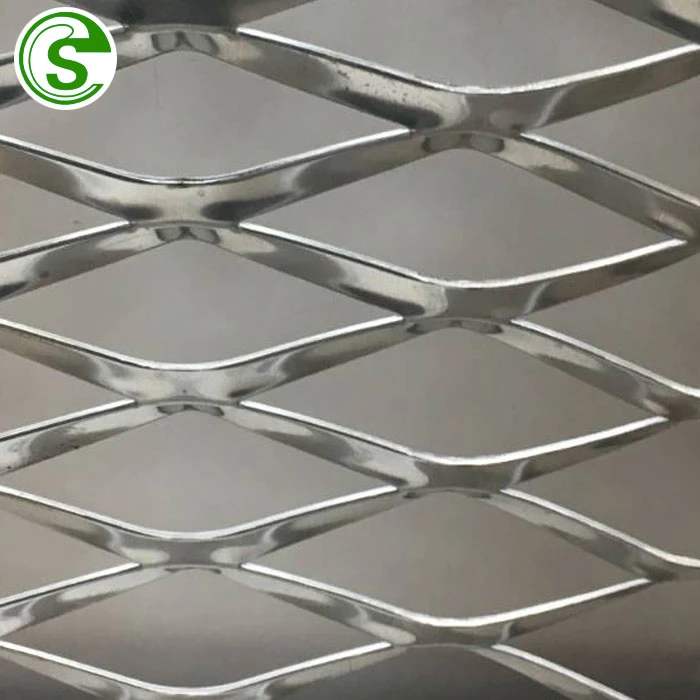 Guangzhou Factory Aluminum Diamond Expanded Metal Mesh Ceiling Panel