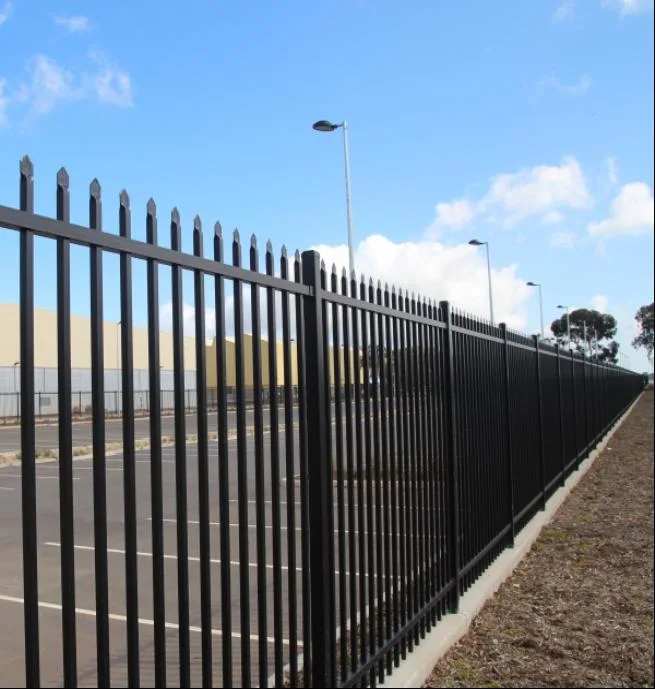 Wholesale Galvanized Tubular Steel Fence/Wrought Iron Fence/Garden Fence/Metal Fence
