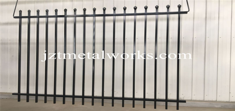 Metal Fence Temporary Steel Fence Aluminum Fence Garden Fence with Fence Post