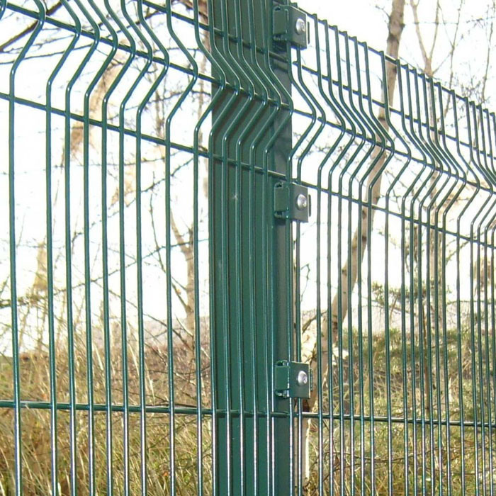 Any Size V Shape Curved Wire Mesh Security Fence