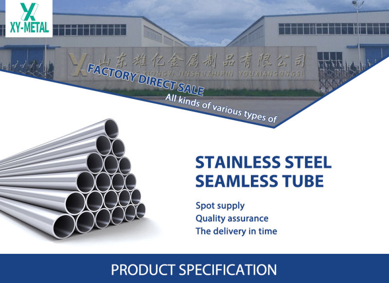 Industry SUS 304 Polishing Welded Stainless Steel Pipe Steel Welded Tube